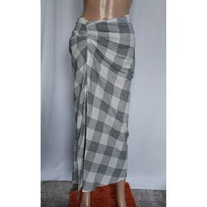 Forever 21  Women's  Medium Plaid A-line Maxi Skirt M